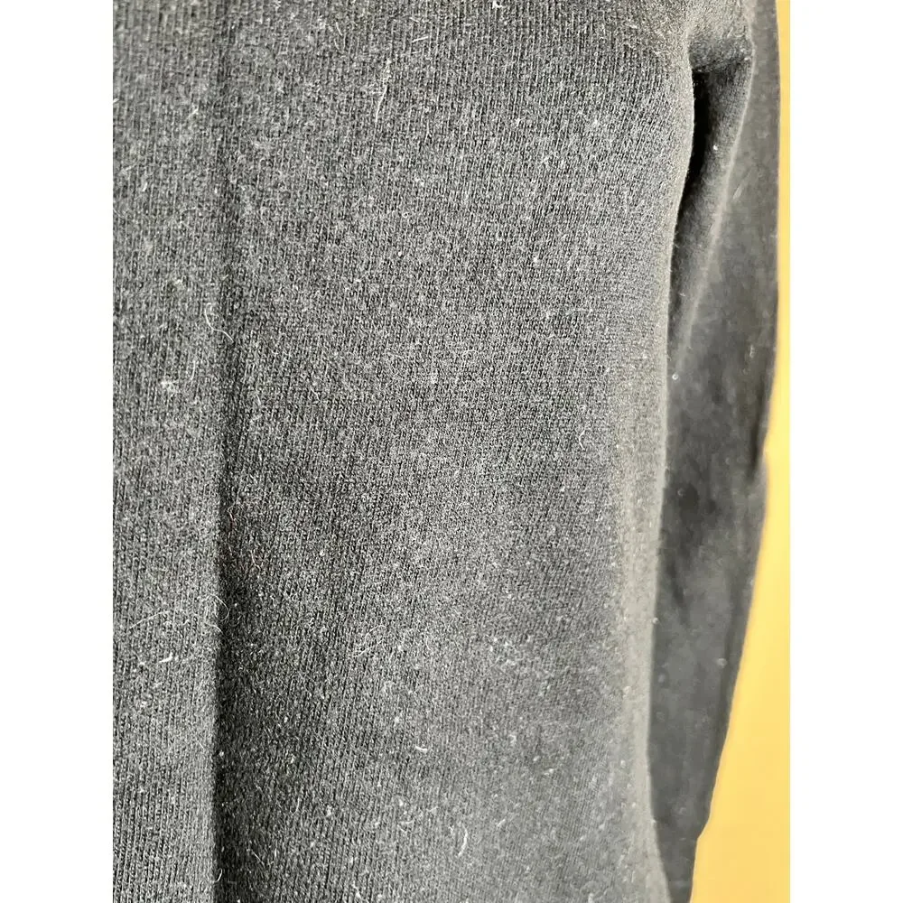 J. Crew Mercantile Black Crew Neck Sweater XS